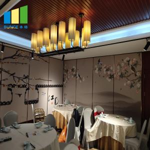 Banquet Hall Acoustic Soundproof Retractable Movable Partition Walls For