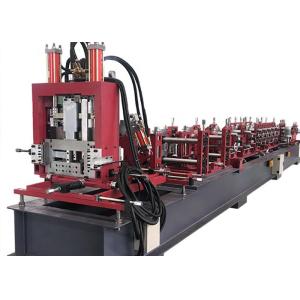 Automatic C Z Purlin Roll Forming Machine PPGI PPGL Chain Drive Pre Cutting