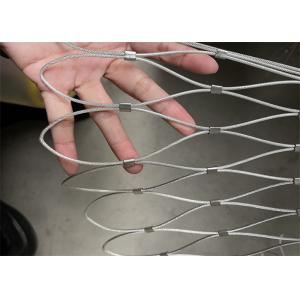50mm Hole 2mm Flexible Stainless Steel Cable Mesh Ss316