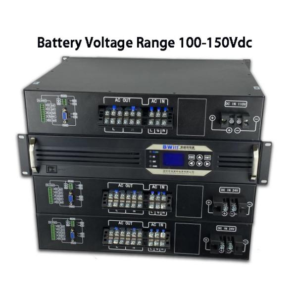 DC To AC 19 Inch Rack Mount Inverters Dc 125v To 120v 3kva 2400w Pure Sine Wave Inverter