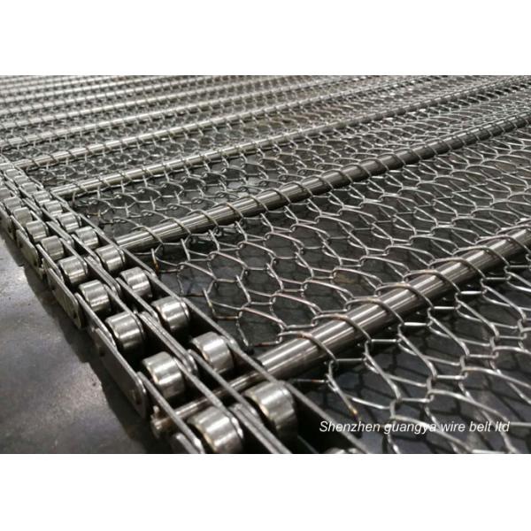 Baking Alkali Resisting Metal Conveyor Belts SS201 SS316L Wire Conveyor Belt