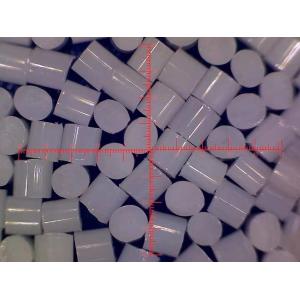 Hardness 70 Rockwell Plastic Media Blasting PC Granules Cylindrical Shape
