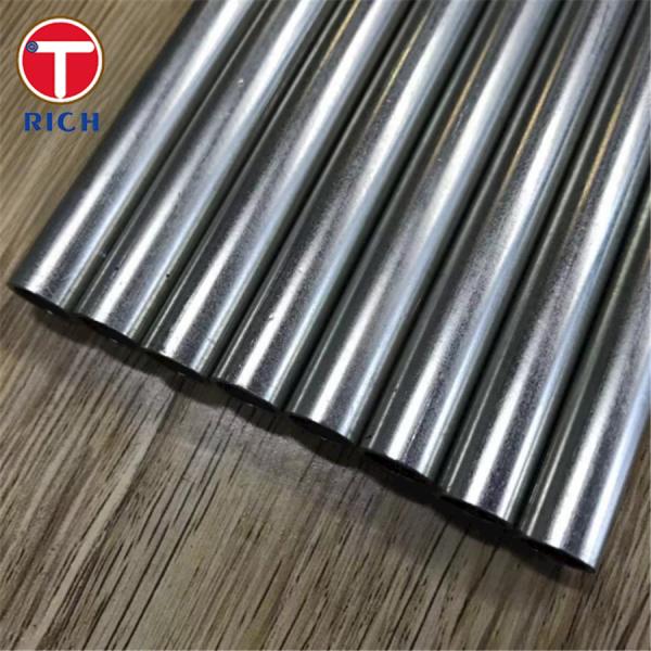 EN 10296 Welded Steel Tube Cold Drawn Hot Deep Galvanized Round Fluid Tube For Mechanical