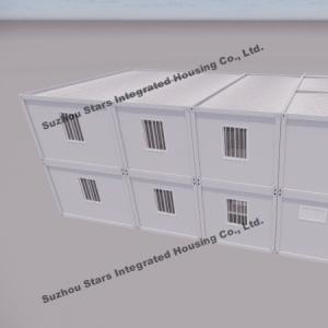Office Prefabricated Modular House , Prebuilt Modular Homes Two Story