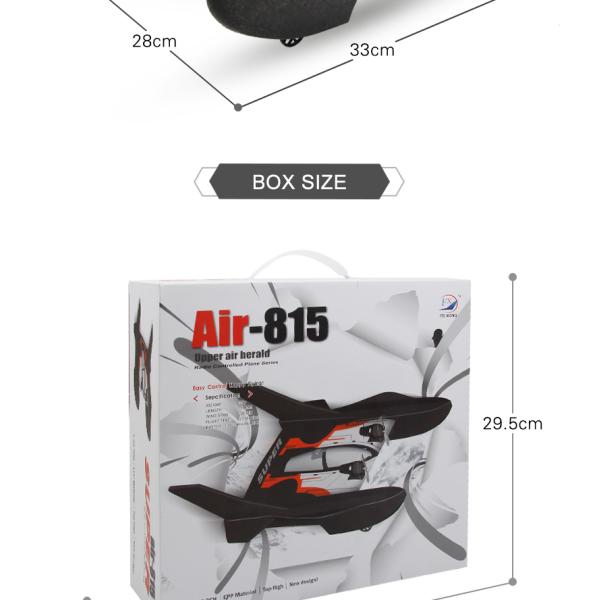 Package Includes Outdoor Electric Remote Control Aircraft Toy for Glider Airplane Adventure