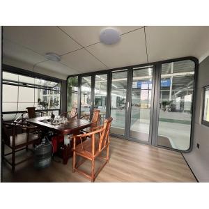 Prefabricated Apple Cabin House Kiosk Tea Room Rest Room Customized Size Layout