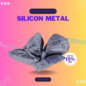 High Melting Point 1414°C Silicon Metal 553 Electronic Grade