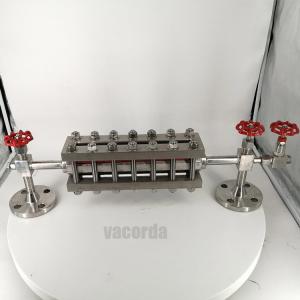 China Flange Connection DN20 26MPa Hydraulic Tank Level Gauge on sale