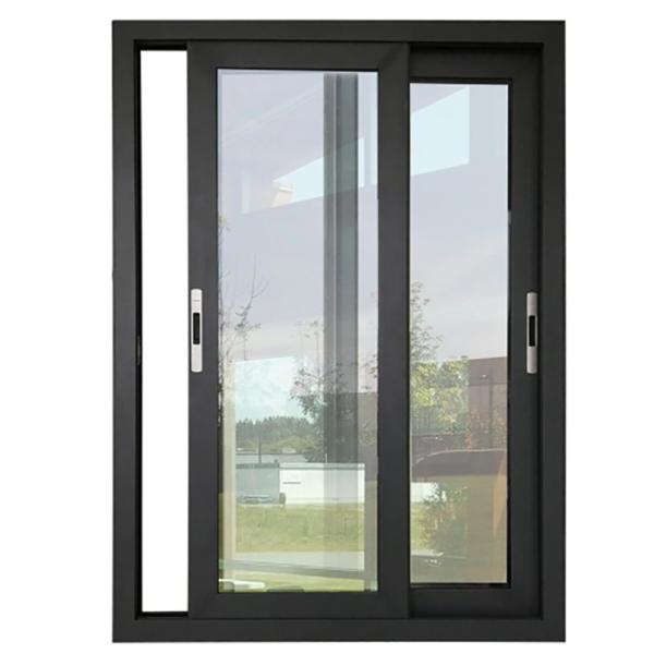 Soundproof Hurricane Impact Thermal Break Double Glazed Aluminium Alloy Sliding