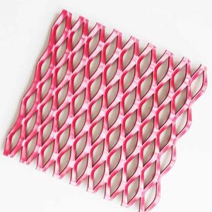 Light Weight Aluminum Sheet Mesh , Cladding Aluminium Security Mesh Sheets
