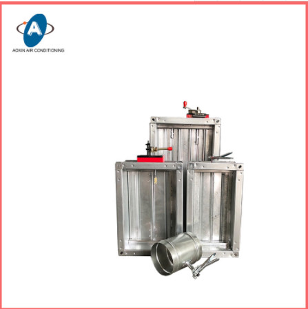 Buy Square Fire Resisting Damper Electric Air Duct Motor Damper at wholesale prices