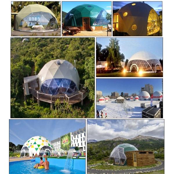 Waterproof Outdoor Camping Tent Transparent Itinerant Exhibition Wholesale Dome tent