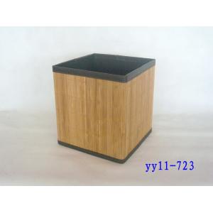 Quality folding bamboo storage basket for sale
