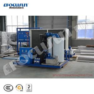 5T Flake Ice Machine for Seafood Cooling Provided Video Inspection Ice Storage 0