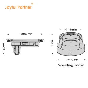 Buried Swimming Pool Underwater Light IP68 DC24V RGB LED SPA Pond Lights