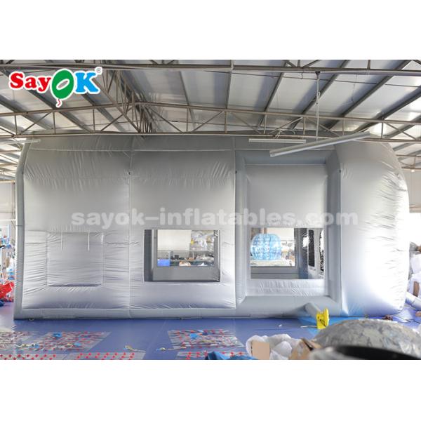Buy Kampa Air Tent Portable 8.5*4.5*4 Meter Blow Up Paint Booth Oxford Cloth + Transparent PVC Material at wholesale prices