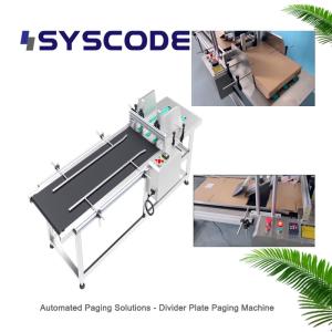 Divider Plate Pagination Machine With Integrated Coding And Labeling