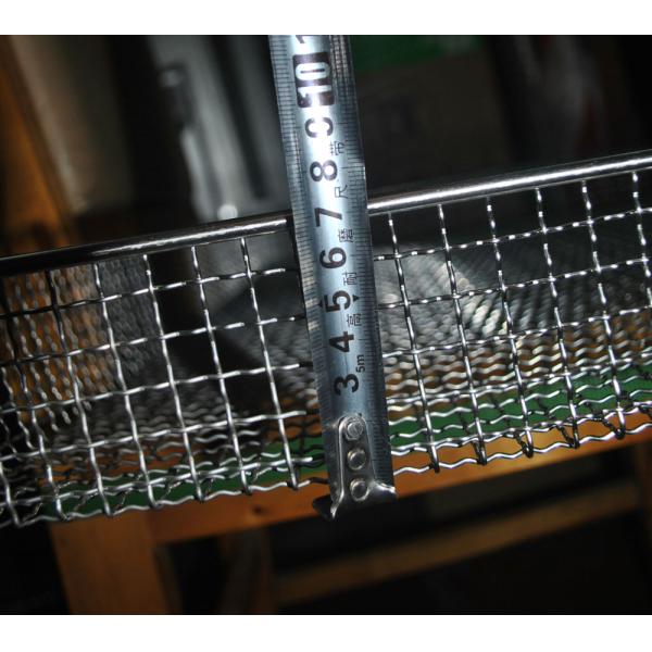 FDA Metal Wire Basket Rectangle for storage / sterilization / BBQ