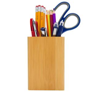 bamboo pen pencil holder for wholesale with high quality