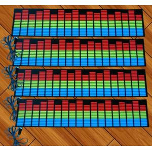 attention-attractive kinetic design equalizer el car sticker