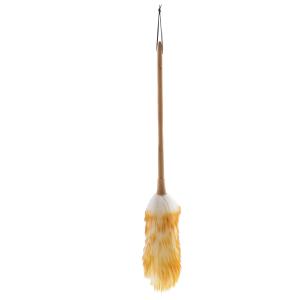 Traditional Natural Lambswool Duster With Extension Handle Bamboo Flexible Soft
