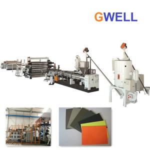 PP PE ABS PVDF Cabinet Board Extrusion Line 600kg H