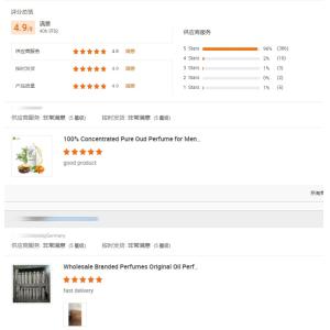 Factory Direct Sale Perfume Bulk Fragrance Oil For Perfume Making