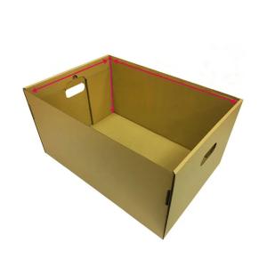 China custom printing corrugated fruits packaging delivery boxes on sale