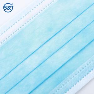 ISO13485 Factory surgical nonwoven 3 ply face mask for hospital and dental