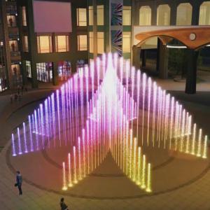 China Custom Made Floor Fountains With Beautiful Video Stainless on sale