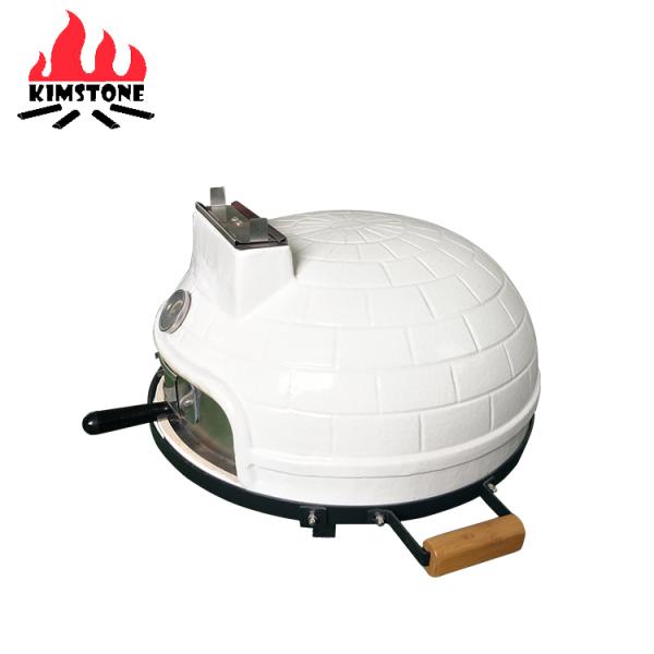 KIMSTONE 21 Inch Mini Outdoor Garden Portable China Wooden Burning Charcoal Pizzaofen Brick Pizza Oven Wood Fired Grill for Sale