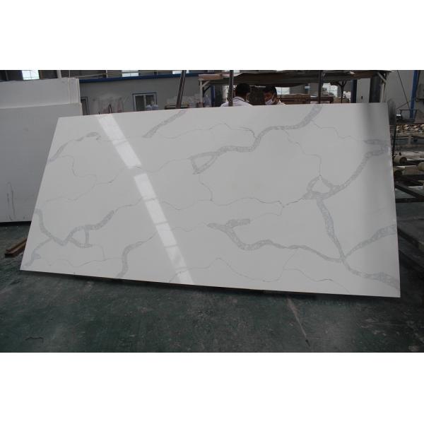 Buy P8106 Bacteria Resistant Calacatta Quartz Countertops Lemon Juice Acid Resistant at wholesale prices