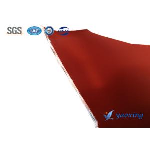China 4mm Thickness Composite Silicone Fiberglass Fabric on sale