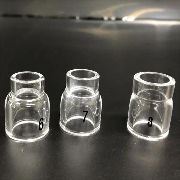 Buy UPPERWELD 13NQ10-6 7 8 Clear Glass Nozzle Perfect for Professional Tig Welding Torch at wholesale prices
