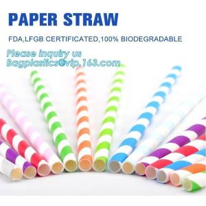 Eco Friendly Disposable Dinnerware Biodegradable Paper Drinking Straw Paper