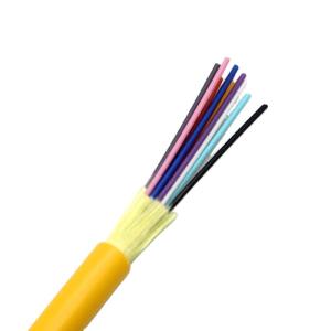 Multi Fiber Single mode GJFJV Tight-Buffered Indoor Fiber Optic Distribution