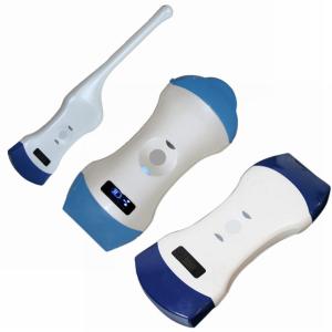 Quality New technology ultrasound double head wireless ultrasound probe PU62 color doppler function for sale