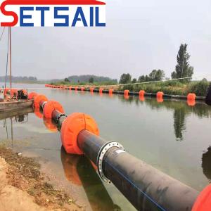 Quality High Temperature Piping HDPE Discharge Sand Pipe for Cutter Suction Dredger at Affordable for sale