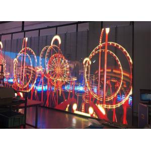 7000CD/Sqm Mesh Curtain Window Glass TV Led Panels Outdoor P10.4