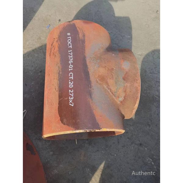 Buy Din Standard Carbon Steel Elbow Tee For Chemical Application at wholesale prices