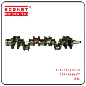 Quality 1-12310497-2 1123104972 CX 6RB1 Crankshaft Isuzu Engine Parts for sale