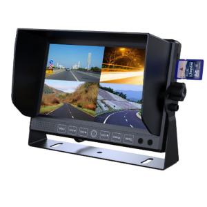 4 Channel Quad TFT Car Monitor 32GB SD Card 9inch For Dashboard VW702-DVR