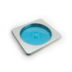 Silver CD Tin with window