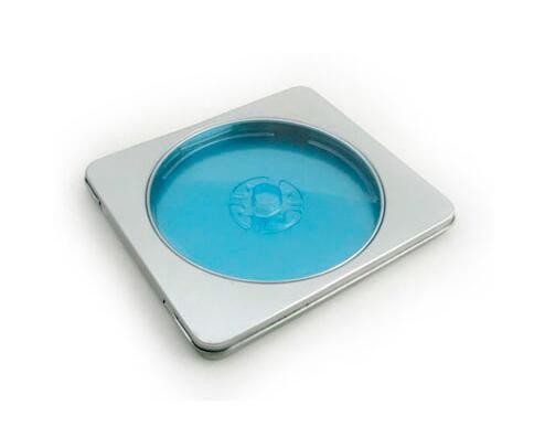Buy Silver CD Tin with window at wholesale prices