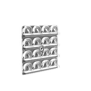 Practical SMD3030 LED Optics Lenses , 50x50mm Square LED Module