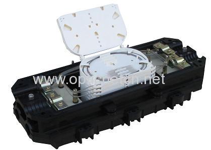 Waterproof Fiber Optic Cable Joint Closure , Outdoor Fiber Enclosure 96/192/144 Fibers