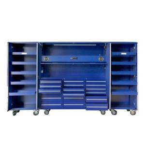 Quality Workshop Garage Heavy Duty Powder Coating Tool Storage Cabinet with Wheels for sale