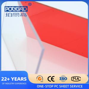 4mm Clear Polycarbonate Solid Sheet with More Than 5 Years Warranty and 3D Model