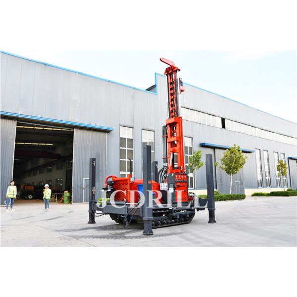 Fullly Hydraulic Rotary 90rpm Crawler Drill Machine