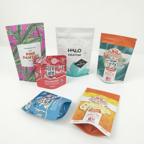 Matte Doypack 0.7c Al Stand Up Zipper Pouch Compostable For Bolsa Snack